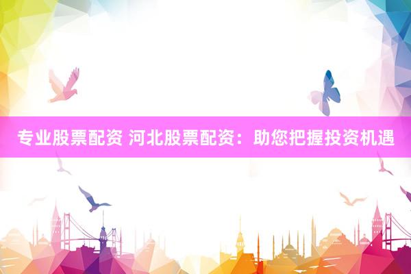 专业股票配资 河北股票配资：助您把握投资机遇