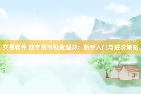 交易软件 数字货币投资理财：新手入门与进阶策略