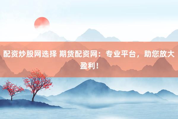 配资炒股网选择 期货配资网:专业平台,助您放大盈利!